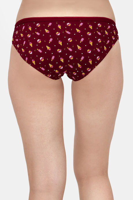 Soie Medium Rise Half Coverage Bikini Panty (Pack of 6) - Multicolor — image 22